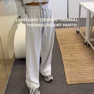 Daily Drills Thermal Resort Pants XS/S Light Grey